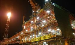 1st South Pars Phase 22-24 Platform Online