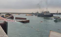 The Tanzanian Ship Capsizes in Pars Port/ The Crew is in Perfect Health