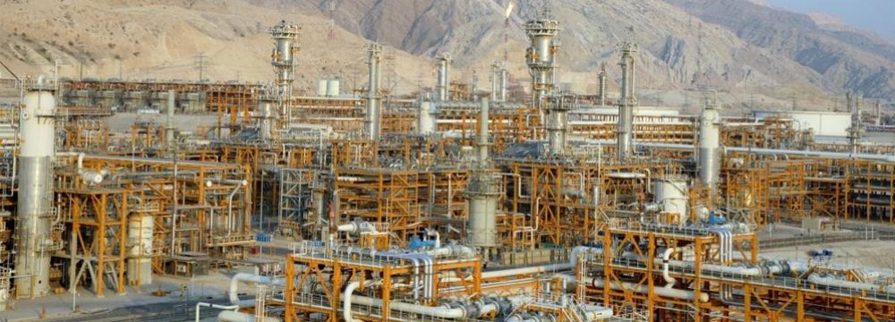 Gas Production in South Pars Almost Doubles