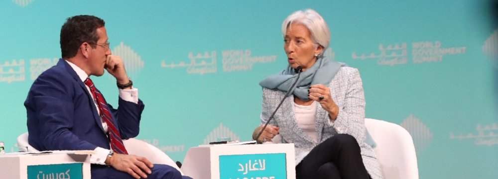 IMF&rsquo;s Christine Lagarde: Oil Exporters Have Not Fully Recovered From 2014 Shock