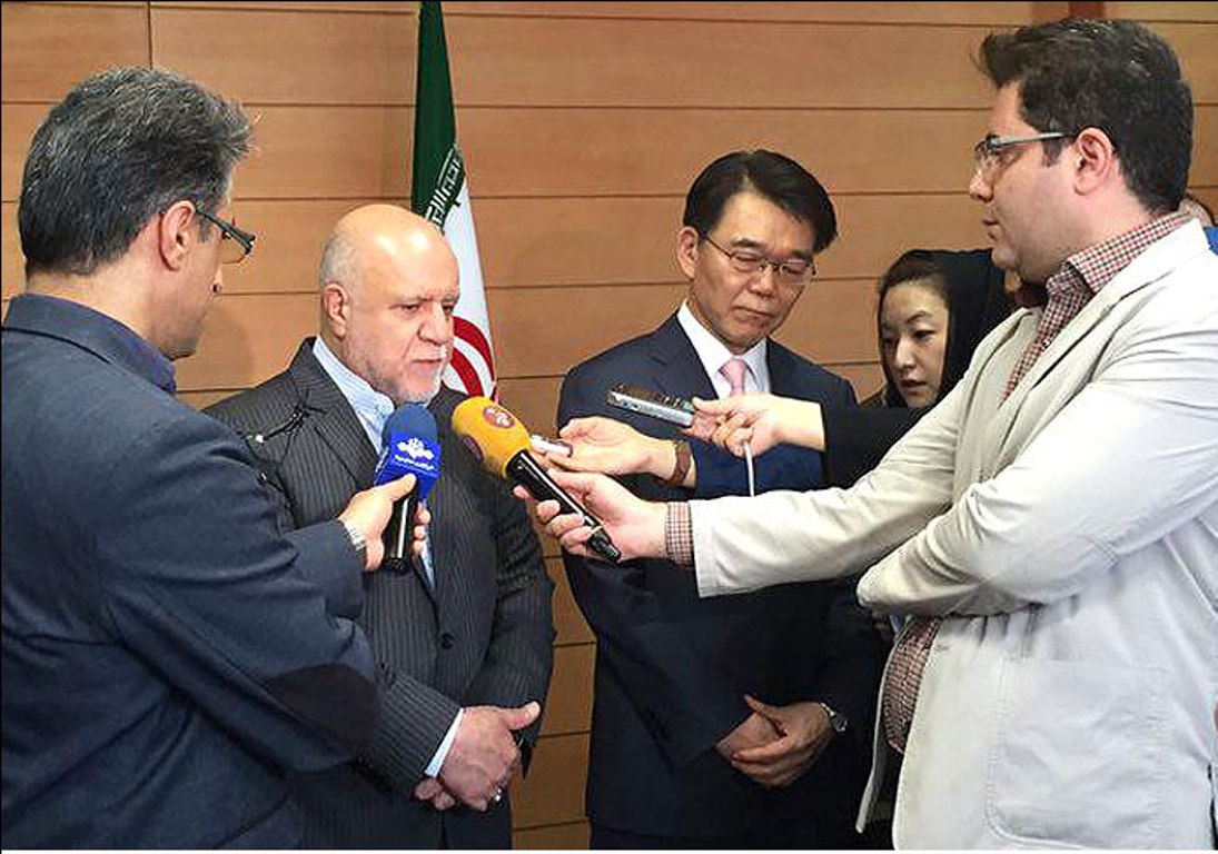 South Korea imported 400.000 bpd of Iran oil