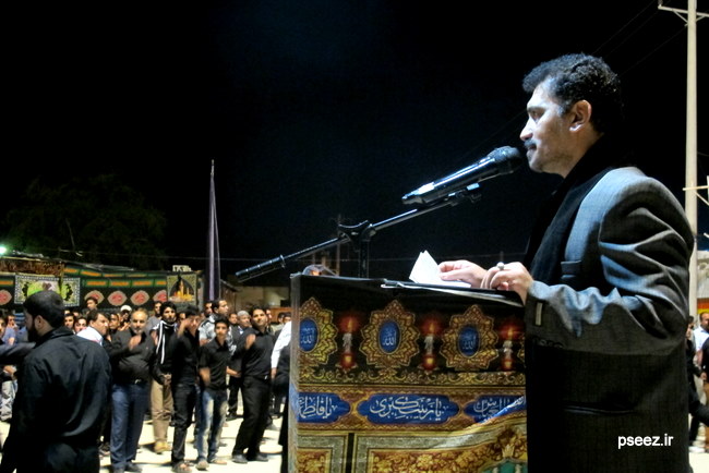 عزاداری حضرت سید الشهدا (ع) با حضور حاج حسین فخری