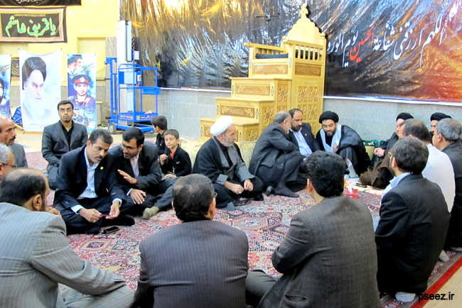 عزاداری حضرت سید الشهدا (ع) با حضور حاج حسین فخری