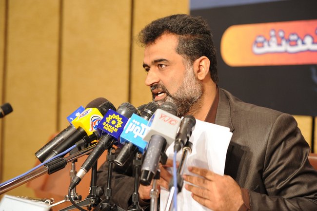 نشست خبری مهندس نصوری