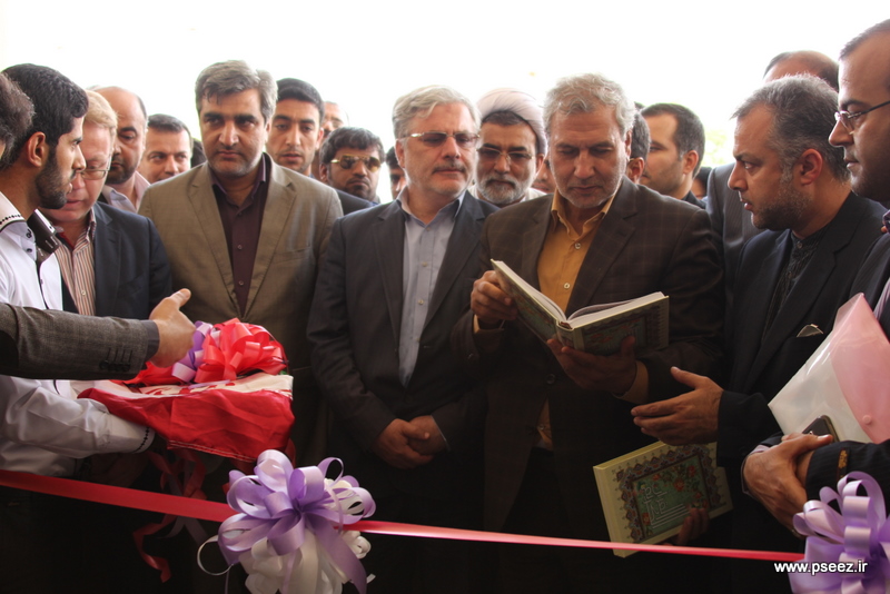 افتتاح بیمارستان تامین اجتماعی عسلویه 8