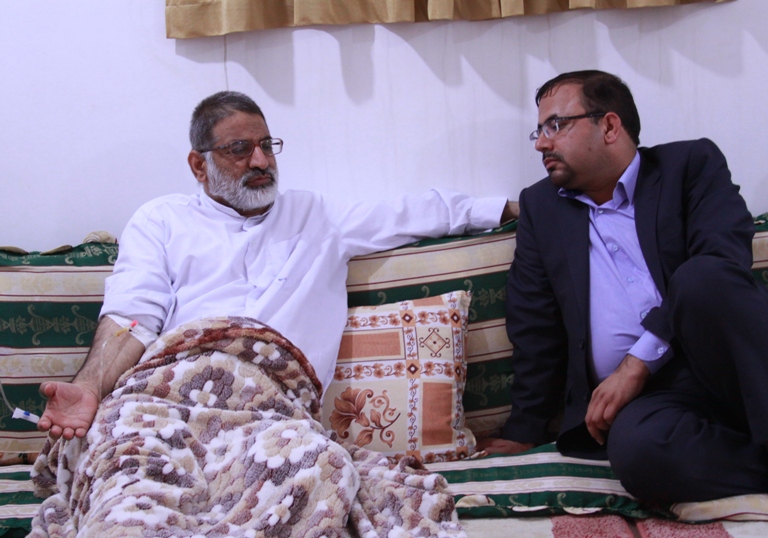 دیدار با امام جمعه کنگان 1