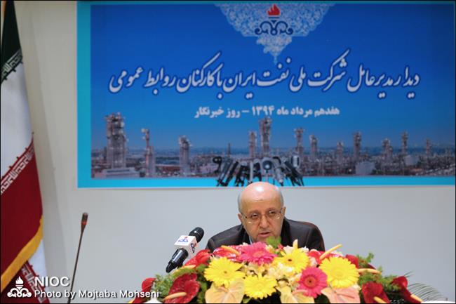 دیدار مدیرعامل شرکت ملی نفت ایران 8