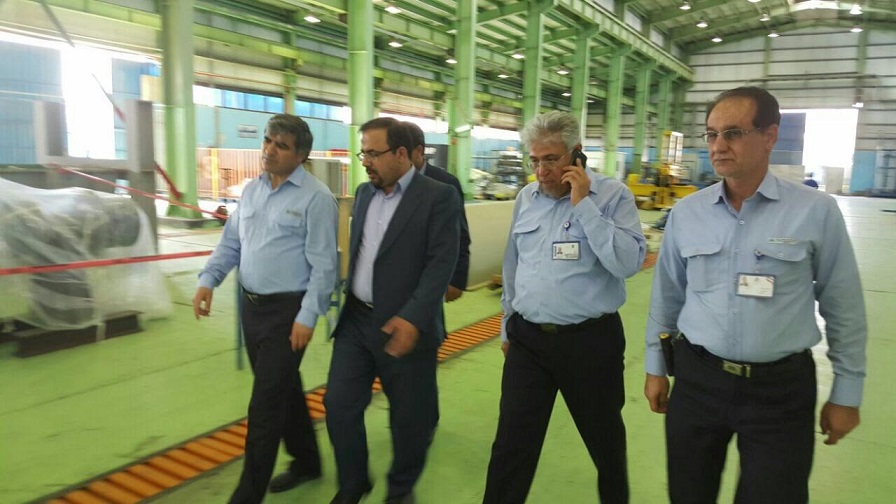 بازدید از پتروشیمی جم