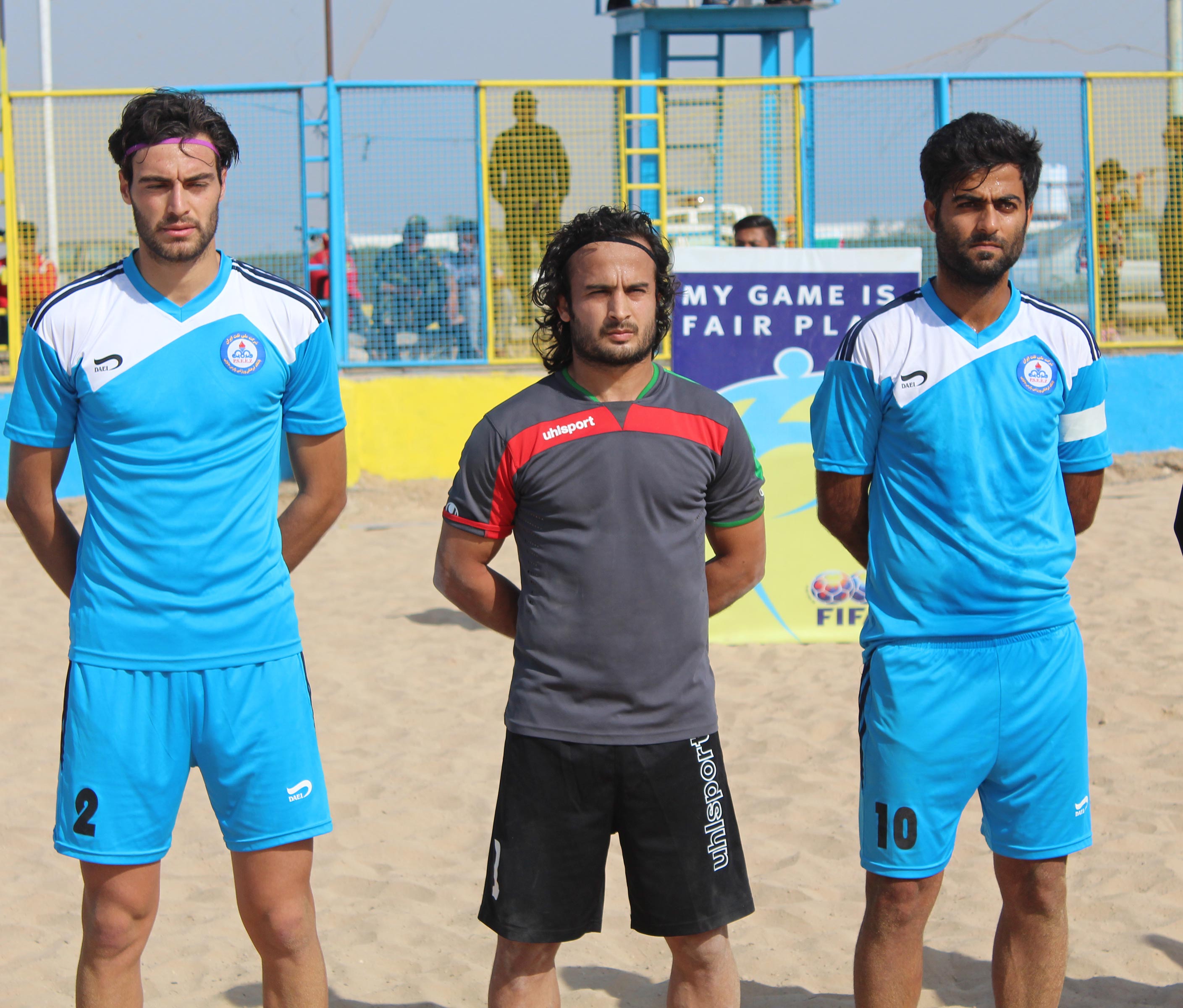 برد تیم فوتبال ساحلی پارس جنوبی مقابل ملوان بندر گز 1