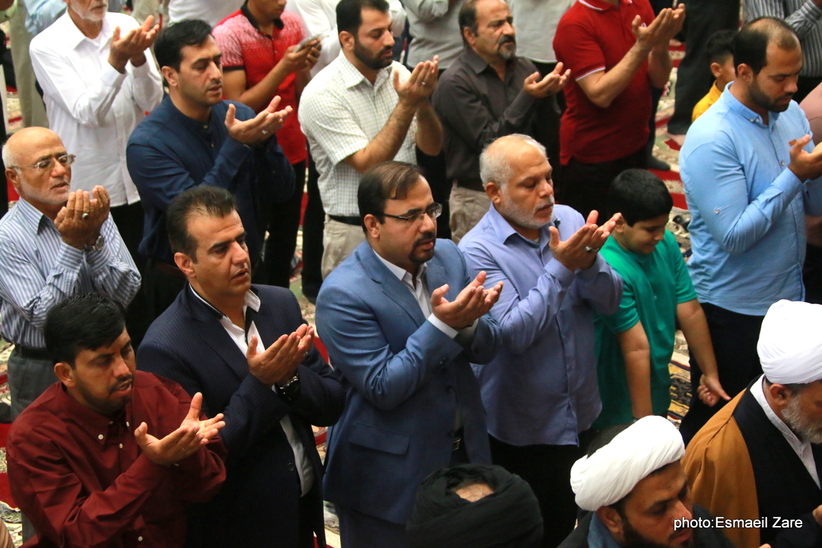 نماز عید فطر کنگان 18