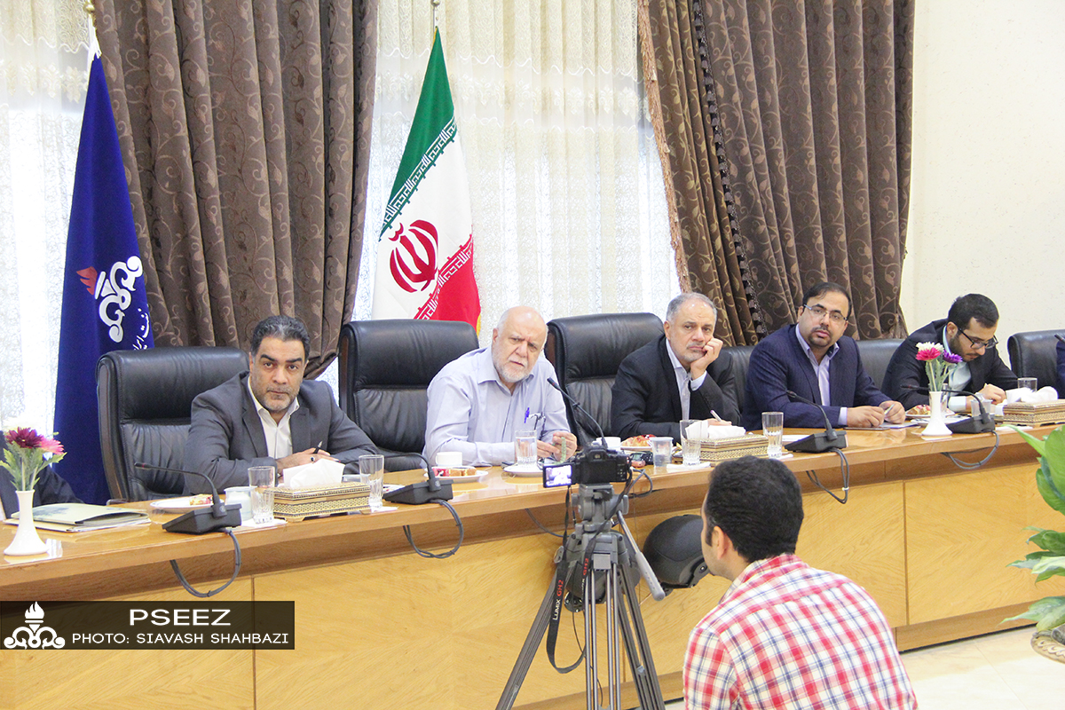 نشست خبری وزیر نفت در عسلویه 2