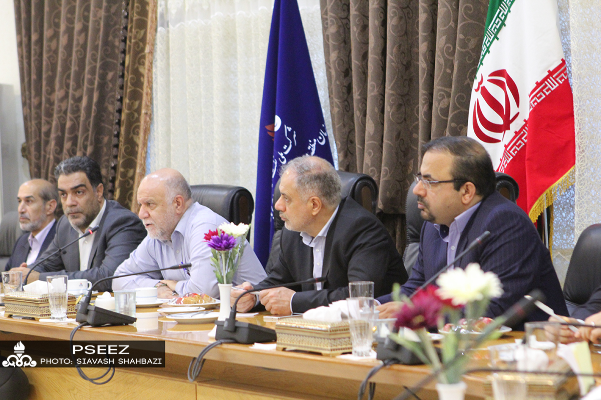 نشست خبری وزیر نفت در عسلویه 6