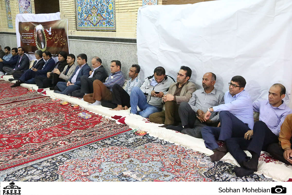 مراسم ارتحال آیت الله رفسنجانی در عسلویه 6