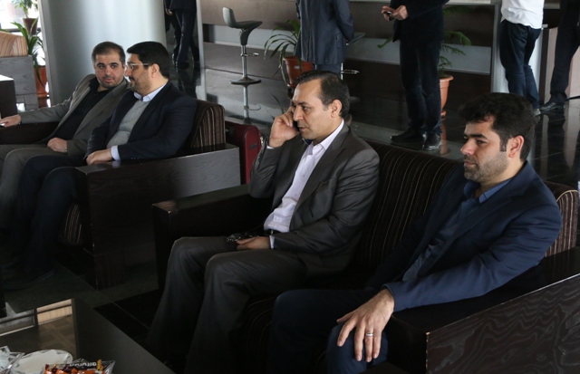 بازدید مهندس کاردر و عادل آذر از پارس جنوبی 3