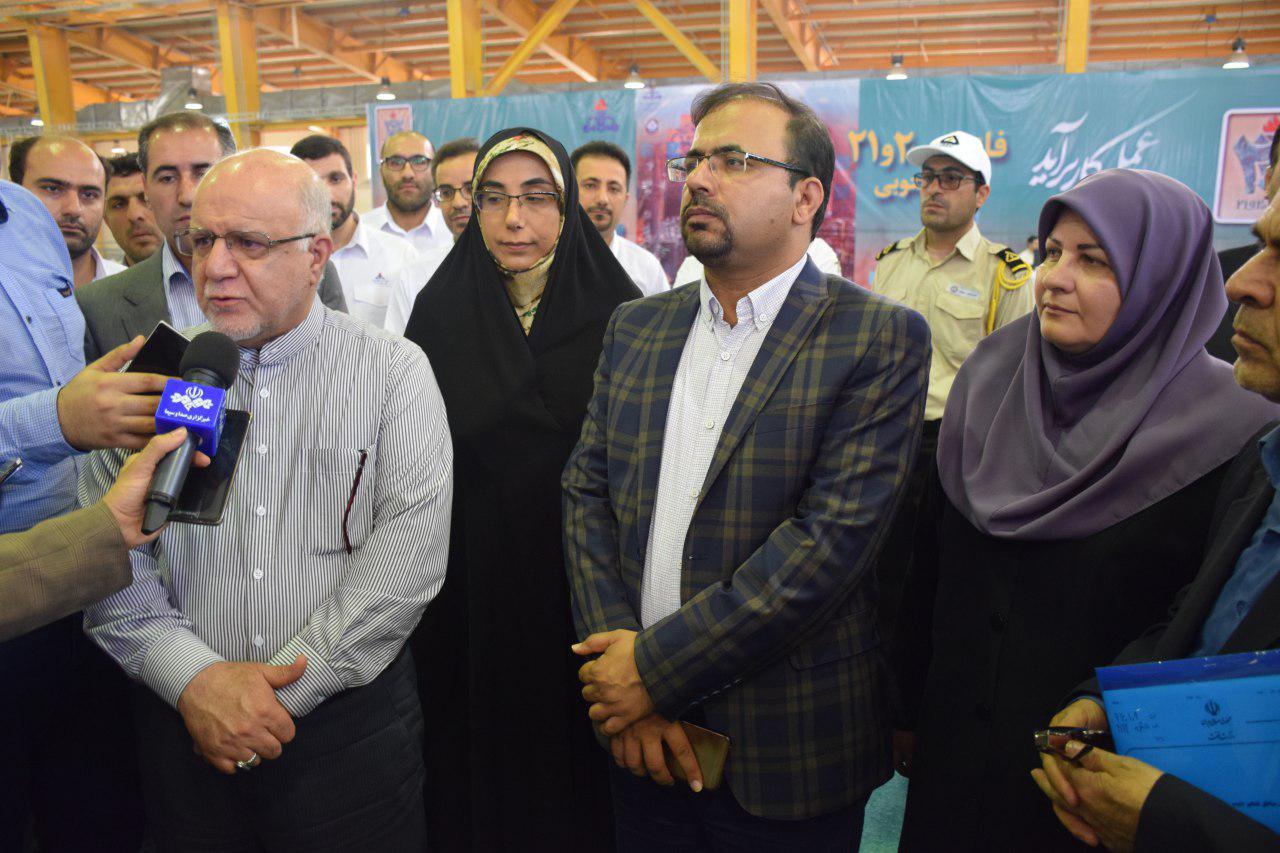 بازدید وزیر نفت از پارس جنوبی 10