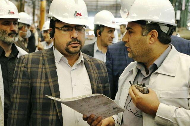 مدیرعامل سازمان منطقه ویژه پارس در  <strong class='sis-keyword'>بازدید</strong> از مپنا 15