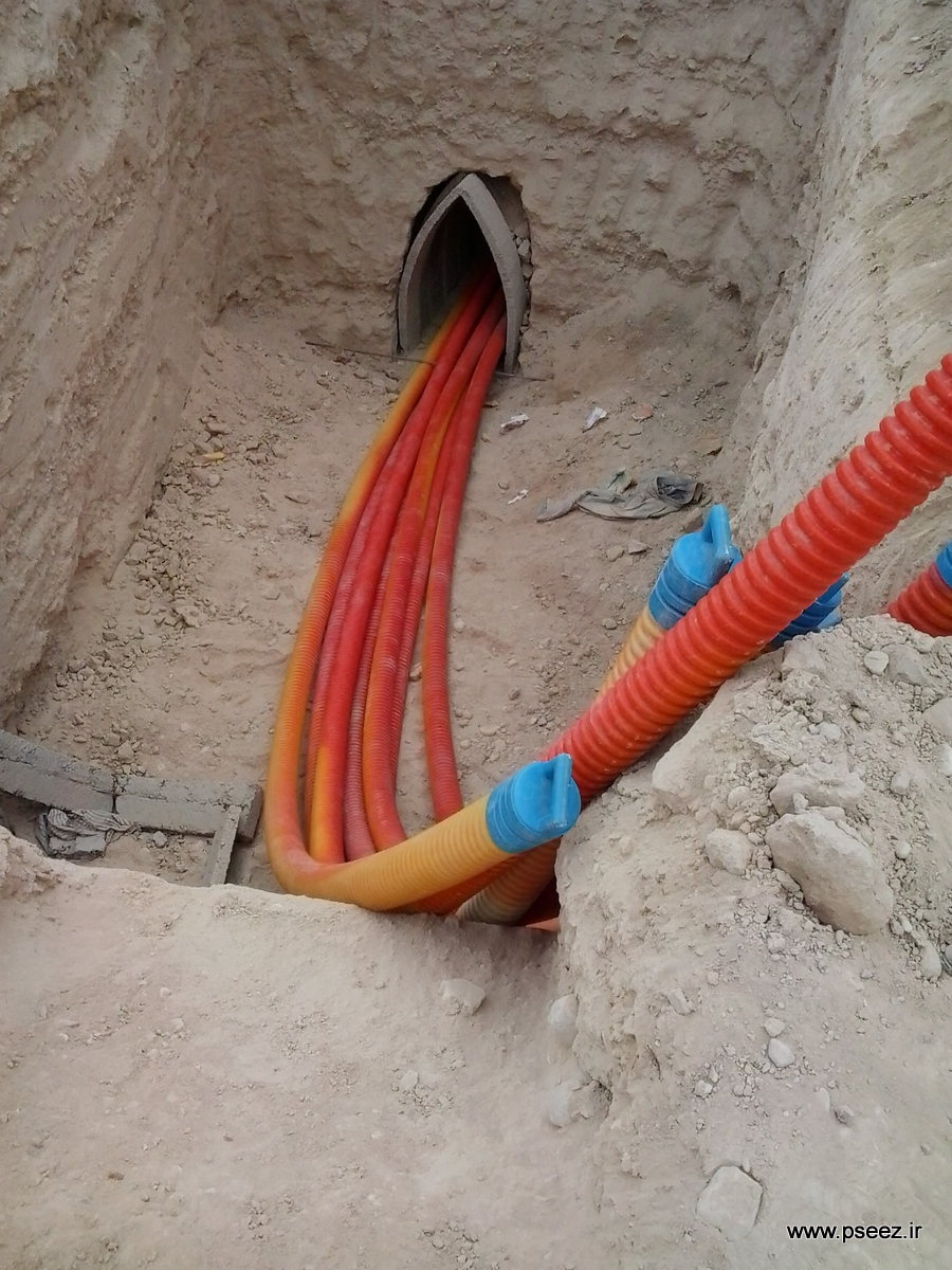 اجرای فیبر نوری 1