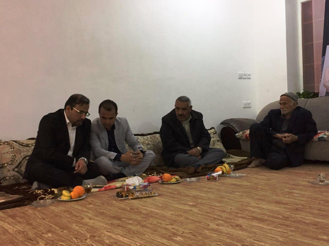 دیدار مدیر عامل سازمان با خانواده های داغدار مرحومان پزشکی و نورآبادیان 3