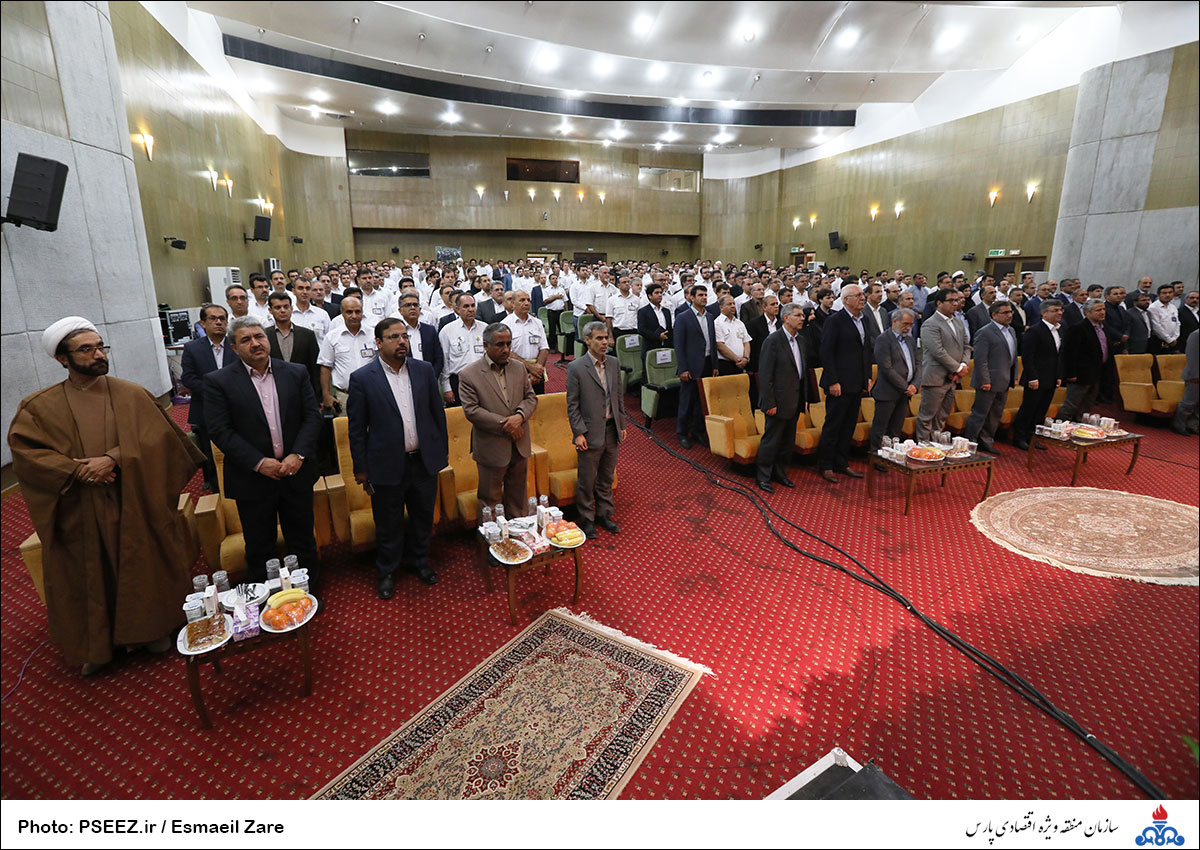 تودیع و معارفه مدیرعامل مجتمع گاز 1