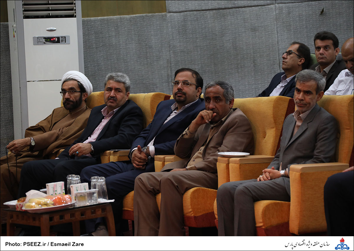 تودیع و معارفه مدیرعامل مجتمع گاز 5