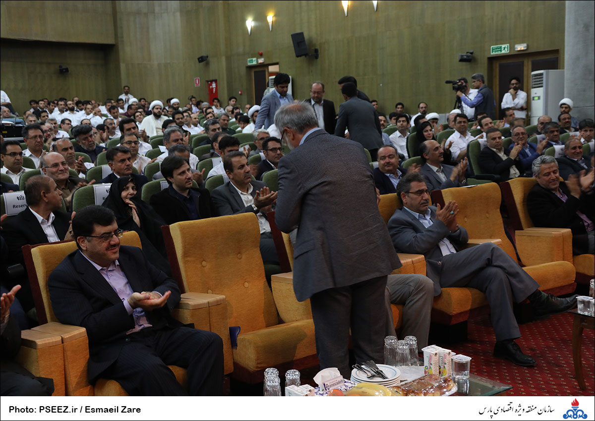 تودیع و معارفه مدیرعامل مجتمع گاز 6