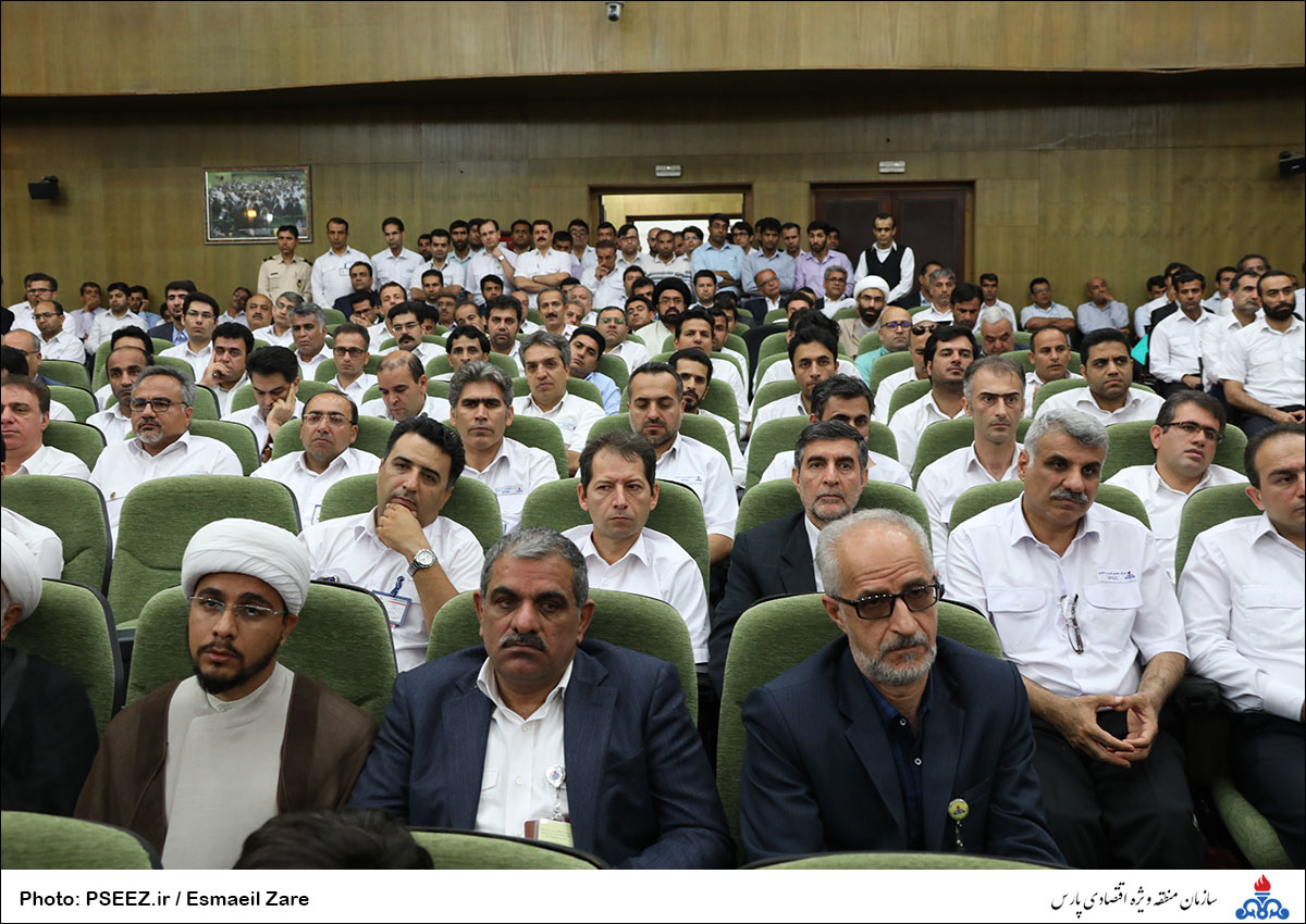 تودیع و معارفه مدیرعامل مجتمع گاز 11