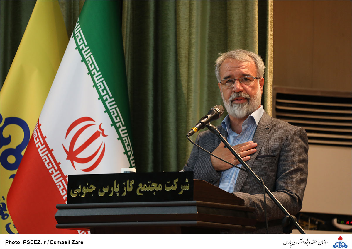 تودیع و معارفه مدیرعامل مجتمع گاز 12