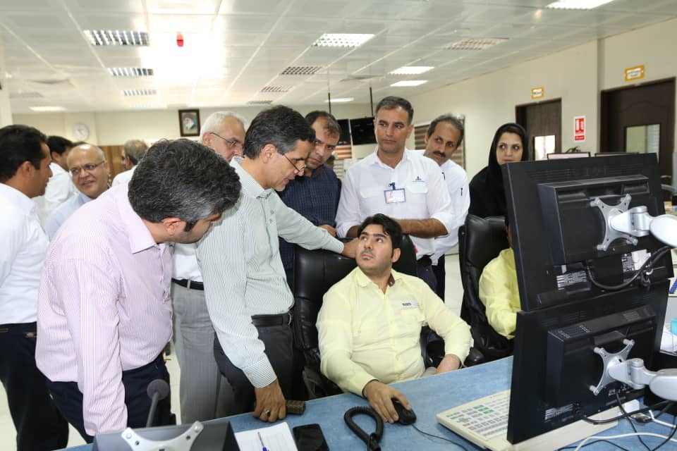 بازدید معاون وزیر نفت در امور مهندسی از فاز 14  <strong class='sis-keyword'>پارس جنوبی</strong> 4