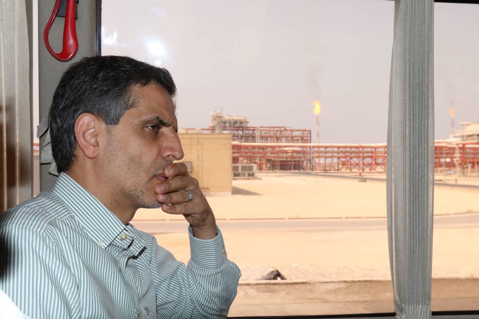بازدید معاون وزیر نفت در امور مهندسی از فاز 14  <strong class='sis-keyword'>پارس جنوبی</strong> 5