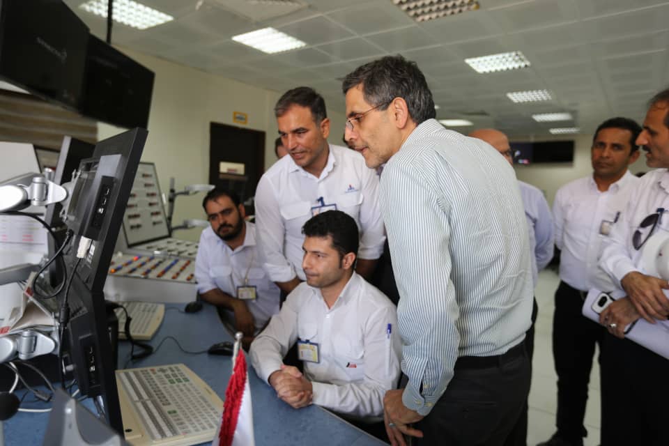 بازدید معاون وزیر نفت در امور مهندسی از فاز 14  <strong class='sis-keyword'>پارس جنوبی</strong> 21