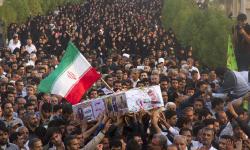 وداع باشکوه با سردار شهید غلامرضا بیژنی