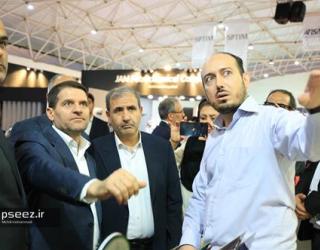 بازدید مدیرعامل شرکت صنایع پتروشیمی، مدیرعامل سازمان منطقه ویژه پارس و استاندار بوشهر از نمایشگاه نفت، گاز و پتروشیمی