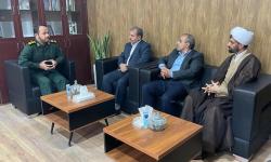 دیدار مدیر عامل منطقه ویژه پارس با فرمانده جدید مقاومت سپاه ناحیه عسلویه