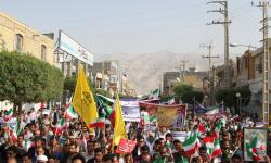 گزارش تصویری 1/برگزاری مراسم با شکوه یوم الله 22 بهمن در عسلویه