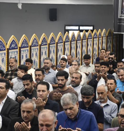 حضور گسترده کارکنان سازمان منطقه ویژه پارس در نماز عید فطر