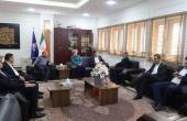 دیدار مدیرعامل پتروشیمی بوشهر با سرپرست سازمان منطقه ویژه پارس
