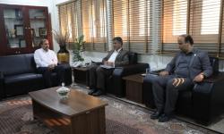 دیدار رئیس دانشگاه خلیج فارس با مدیر عامل سازمان منطقه ویژه پارس