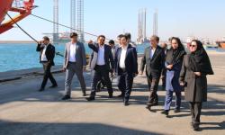 بازدیدمعاون وزیر کار و رییس سازمان اموزش فنی و حرفه ای کشور از عسلویه