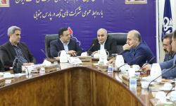 برگزاری نشست هم اندیشی رییس روابط عمومی شرکت ملی نفت ایران با روابط عمومی های شرکت های تابعه در پارس جنوبی