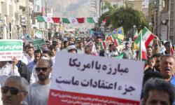 مراسم باشکوه چهل و چهارمین جشن پیروزی انقلاب اسلامی در شهر عسلویه برگزار شد