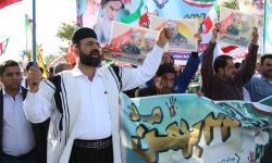 راهپیمایی ۲۲ بهمن ماه در عسلویه بر گزار شد