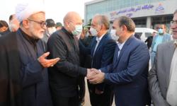 رئیس مجلس وارد عسلویه شد