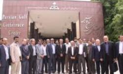 بازدید وزیر نفت به همراه انجمن نشریات غیردولتی از منطقه ویژه پارس