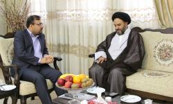 دیدار امام جمعه عسلویه با مدیر عامل سازمان منطقه ویژه پارس