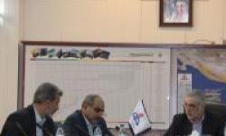 نشست هماهنگی روسای حراست شرکت های مستقر در پارس جنوبی