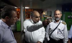 بررسی میدانی آمادگی حفاظت از تاسیسات بندری و صادراتی پارس جنوبی