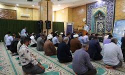 محفل انس با قرآن کریم در مسجد ولی عصر(عج) سازمان منطقه ویژه پارس برگزار شد