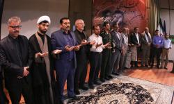 اولین یادواره شهدای گمنام منطقه ویژه پارس و تجلیل از خانواده دو شهید مدافع حرم استان بوشهر برگزار شد