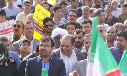 گزارش تصویری / برگزاری مراسم باشکوه یوم الله 22 بهمن در شهر کنگان