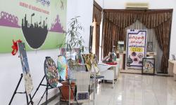 نمایشگاه صنایع دستی و آثار هنری بانوان هنرمند سازمان منطقه ویژه پارس